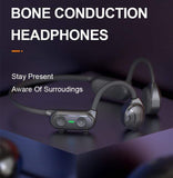 Natty Records Store Headphones NattyVybes Headset Bone Conduction Earhook Wireless Headphones