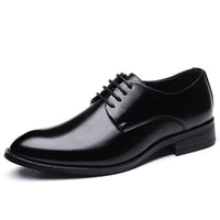 Natty Records Store Men's Shoes Black dress shoes / 7 ROXDIA Men's Microfiber Leather Business Oxfords