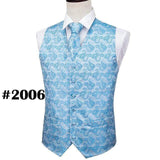 Natty Records Store Men's Vests BM-2006 / L Turn My Swag On Jacquard Silk Vest Set