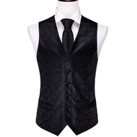 Natty Records Store Men's Vests MJ-2014 / XXXL Better Than Me Designer Paisley Silk Vest Set